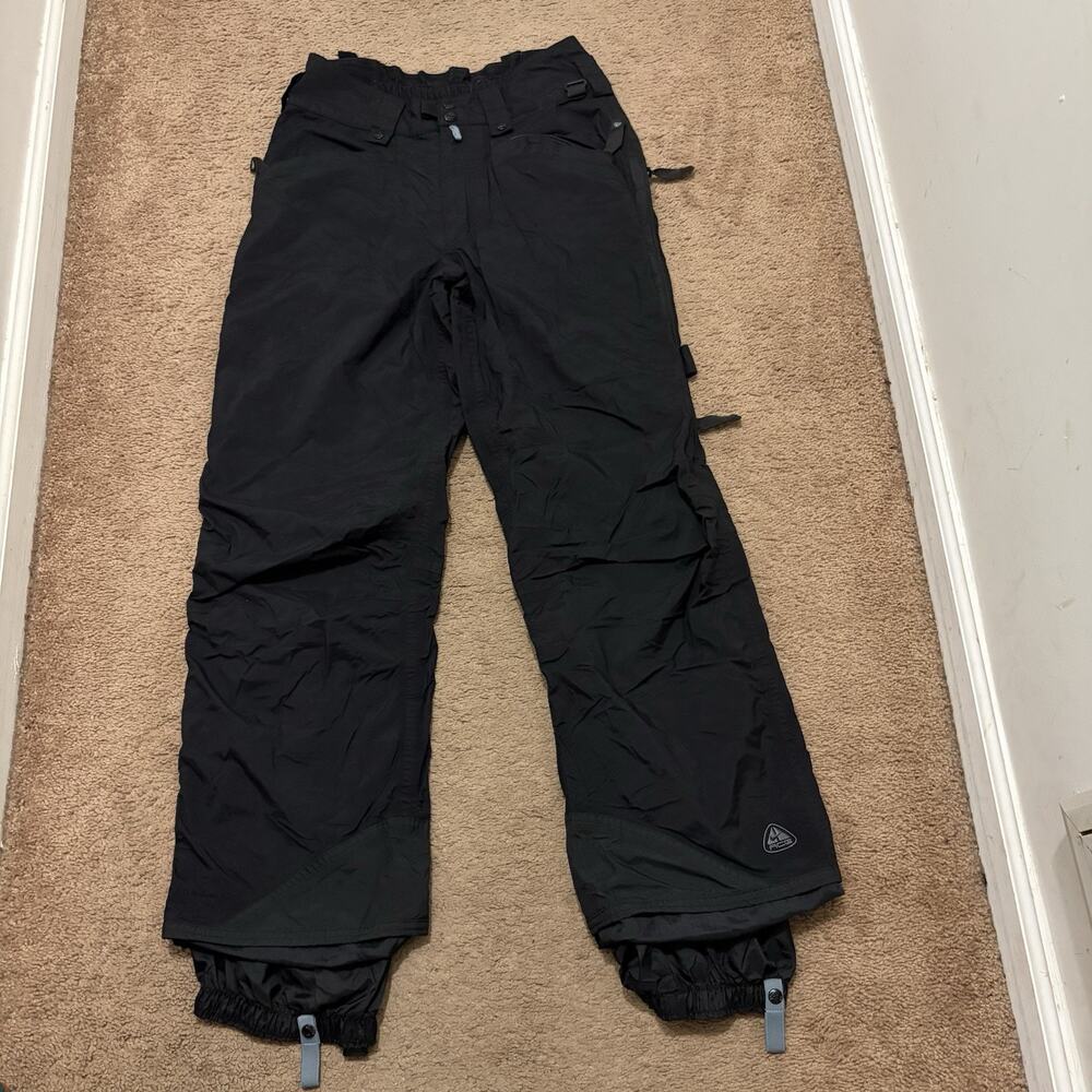Nike ACG Storm Fit Black Outer Layer 3 Womens Snowboard Ski Snow Pants S (4-6)